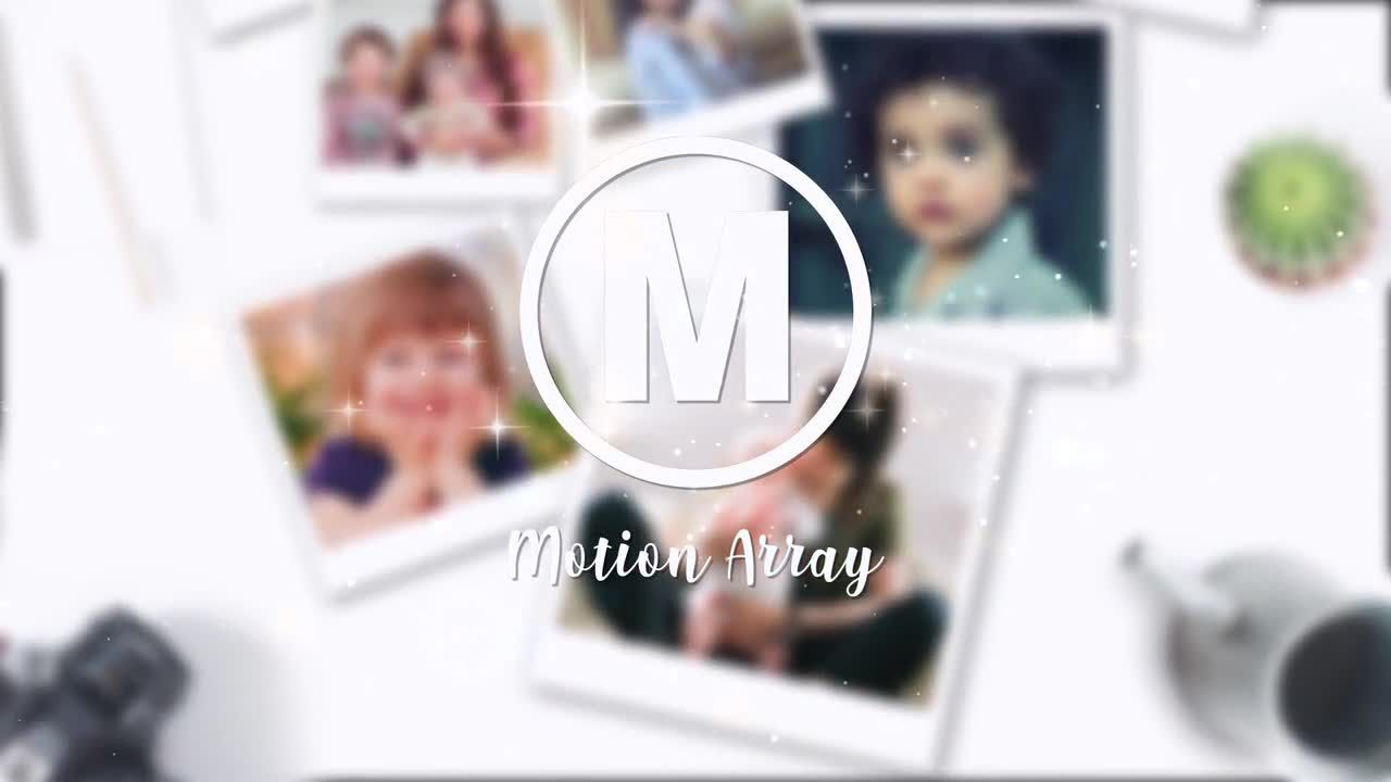 时尚的母亲节标志转场素材库精选AE模板