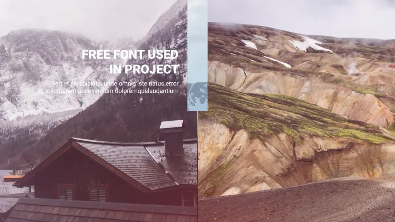 公司演示开场白幻灯片素材库精选AE模板