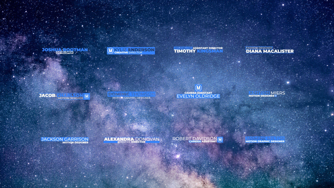 动态简洁字幕条素材库精选AE模板