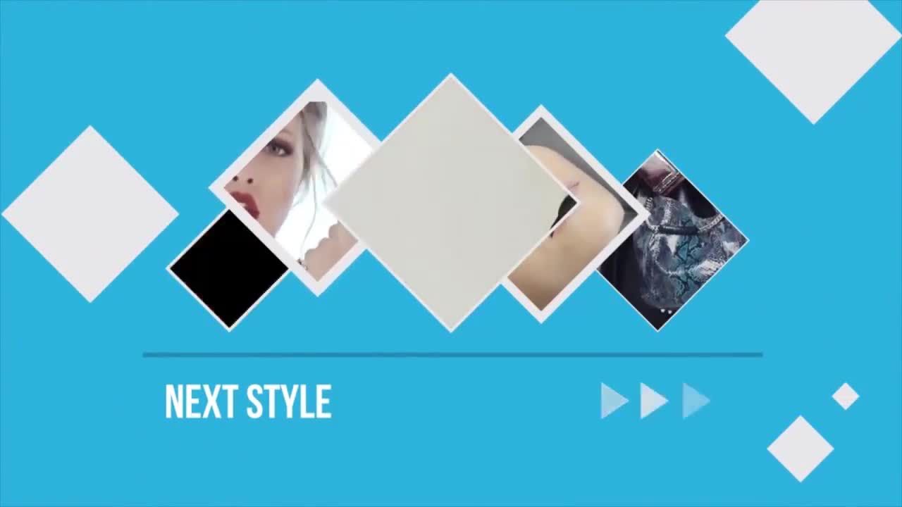 醒目设计超现代幻灯片放映素材库精选AE模板