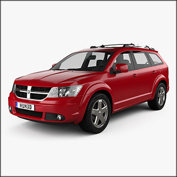 道奇Dodge Journey R/T 2009 汽车素材之家精选3D模型
