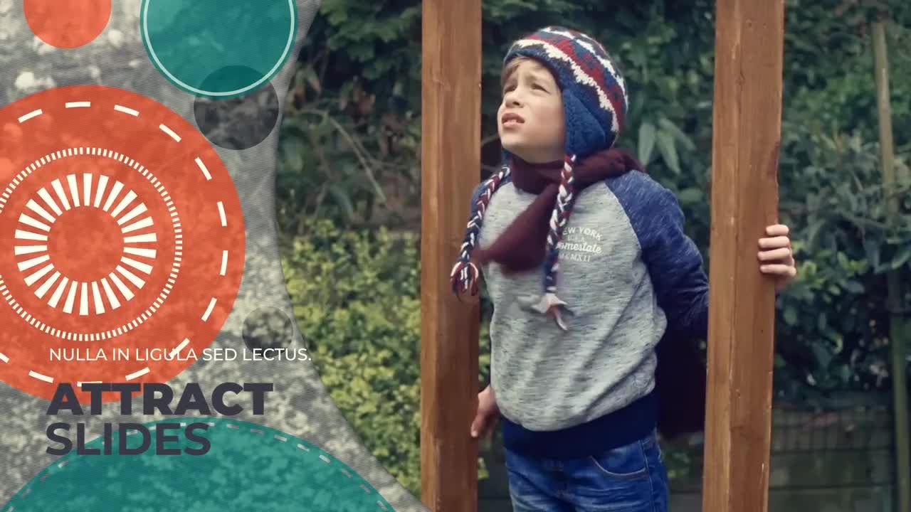 简单的灯光促销动画素材库精选AE模板