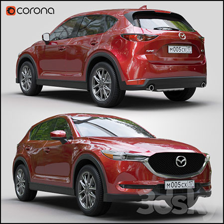 马自达Mazda CX-5 2017 越野车素材之家精选3D模型