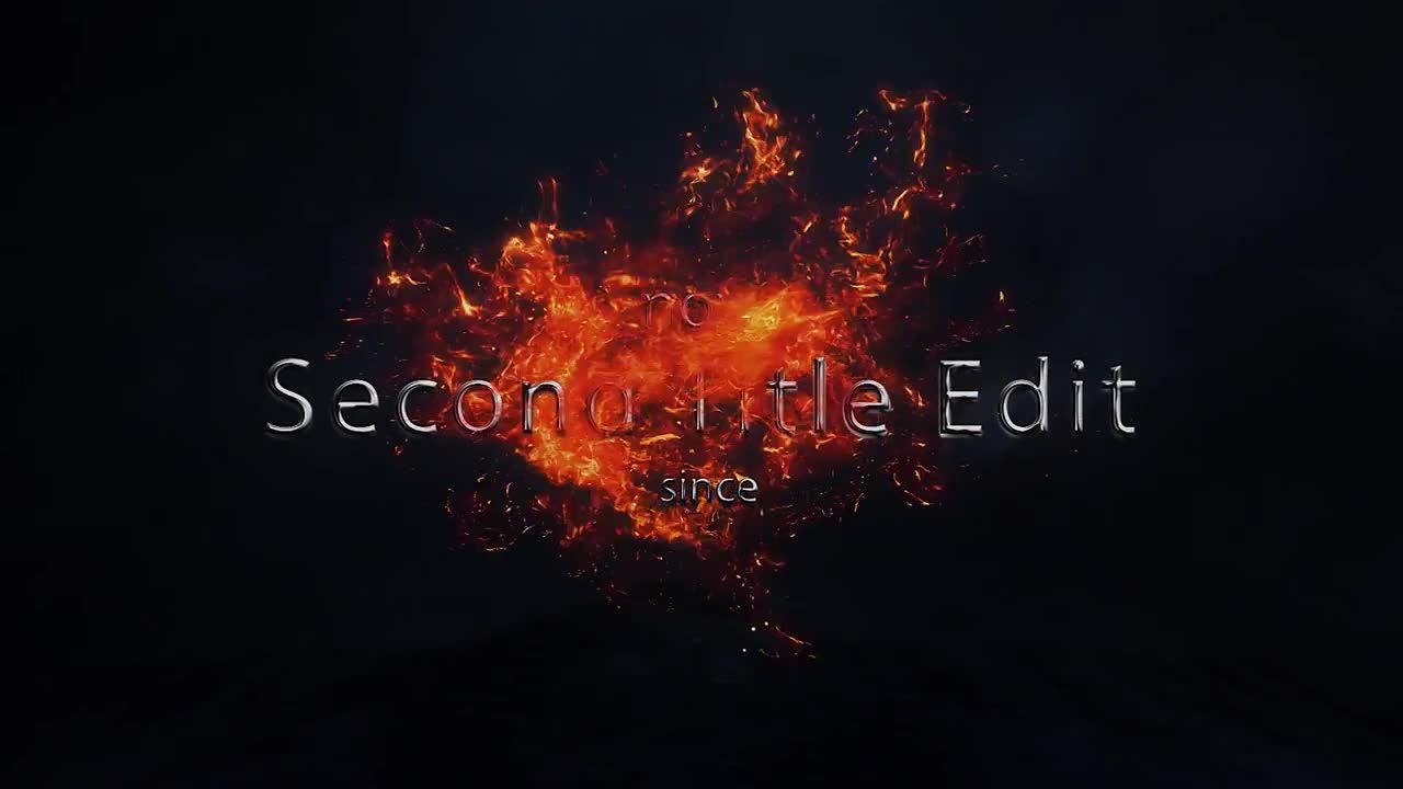 消防文字徽标素材库精选AE模板