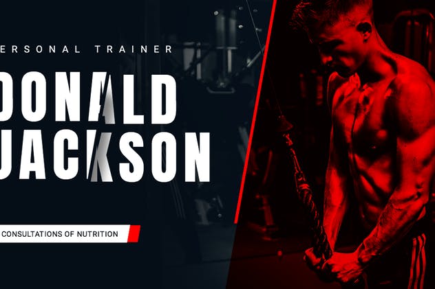 健身私教社交媒体设计素材套装 Personal Fitness Trainer – Social Media Kit插图(6)