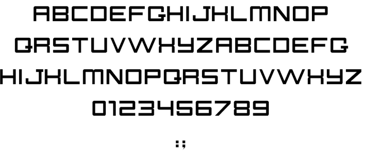 QUBE font插图1 QUBE font插图1