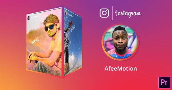 Instagram社交媒体品牌故事AE视频模板 Instagram Stories