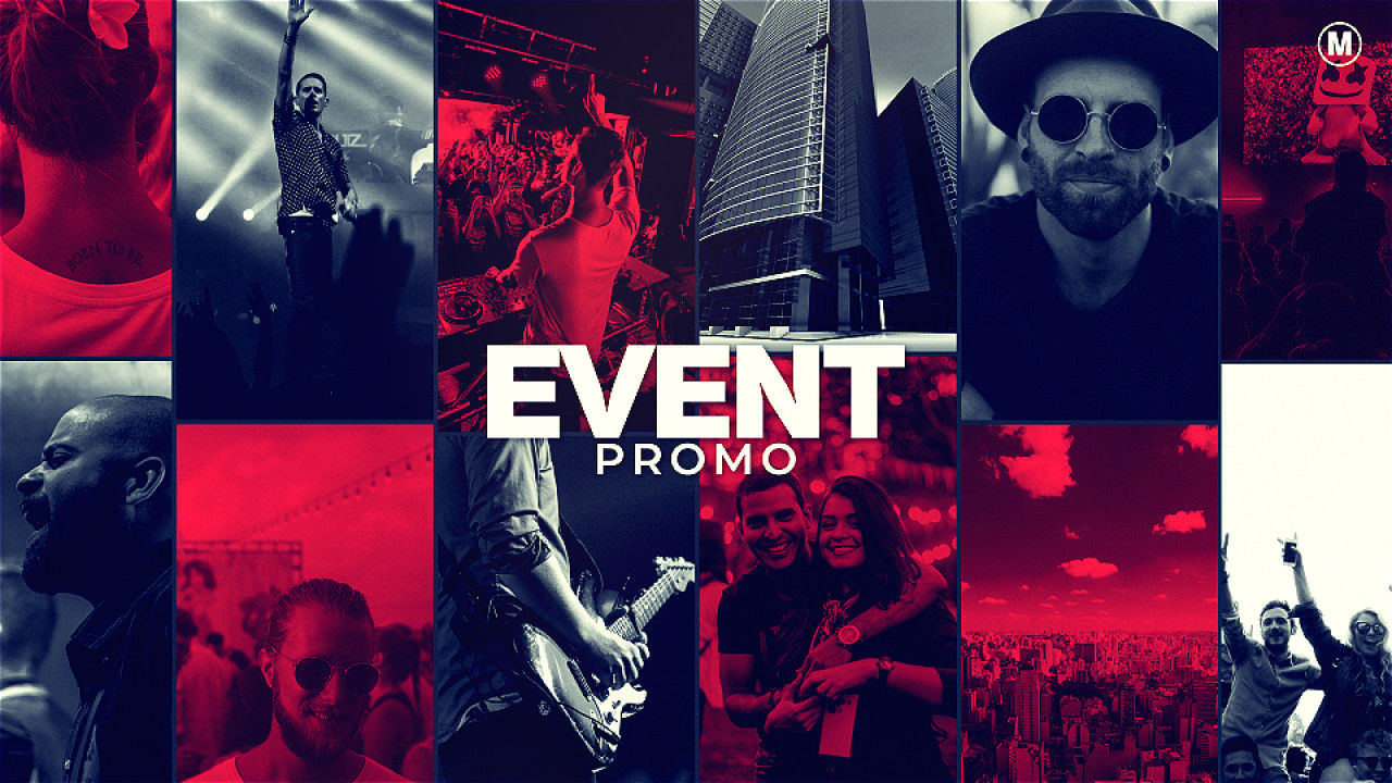 新闻事件讲解视频图形转场动态大标题特效素材库精选AE模板