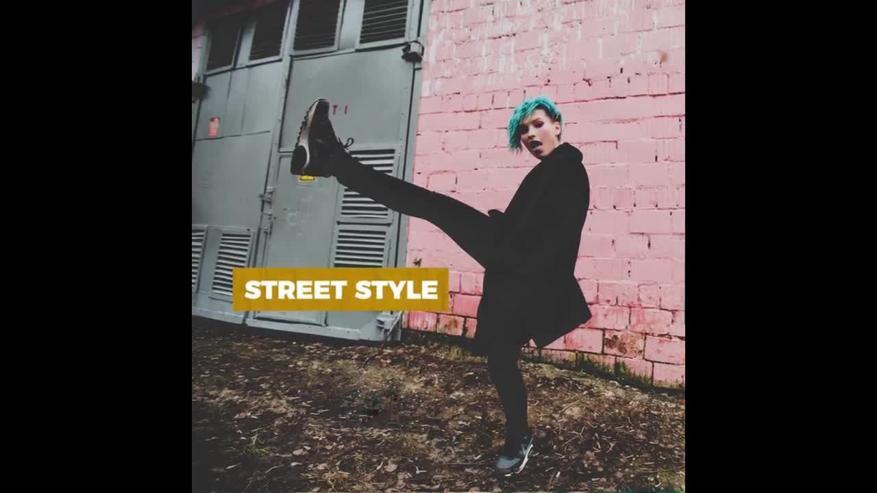 方形幻灯片动画素材库精选PR模板