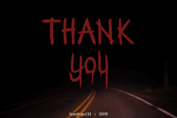 AnotherScream font插图4