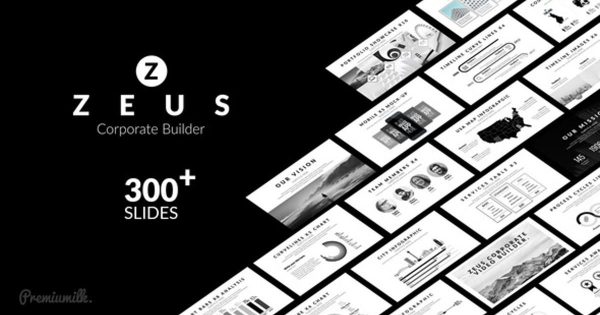企业宣传视频素材库精选AE模板 Zeus Corporate Builder