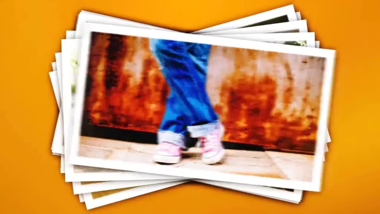 美丽的照片堆叠过渡素材库精选AE模板