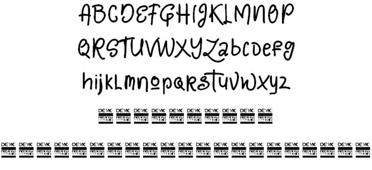 Lazy Quotes Demo font插图1 Lazy Quotes Demo font插图1