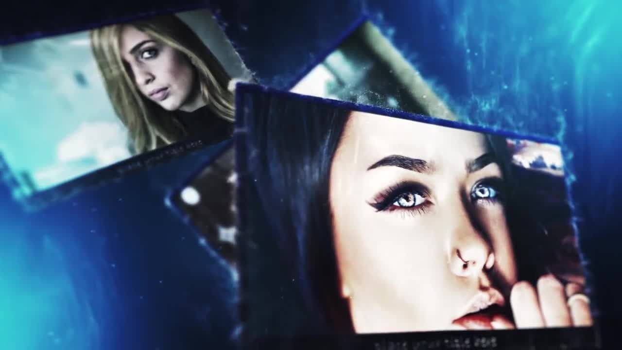 水下照片展示动画素材库精选AE模板