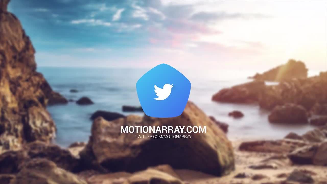 5个动画徽标显示素材库精选AE模板