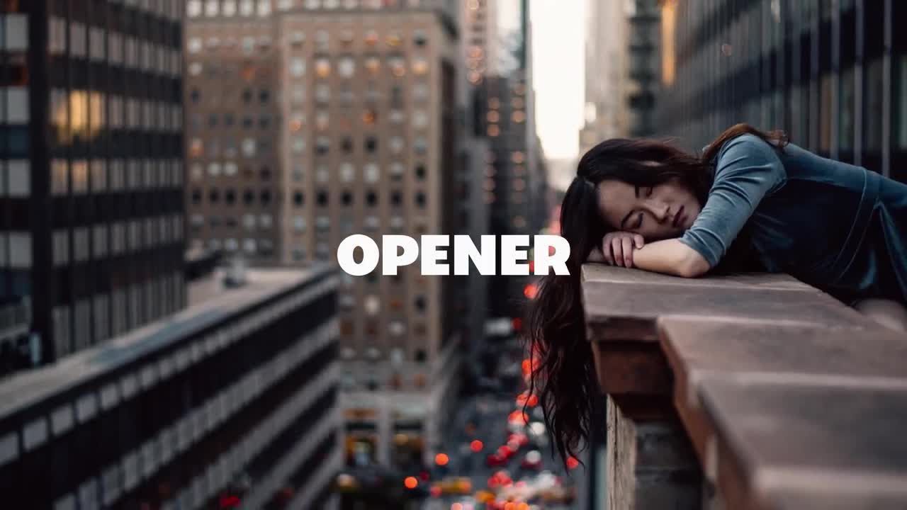 充满活力节奏超快的介绍过渡素材库精选AE模板