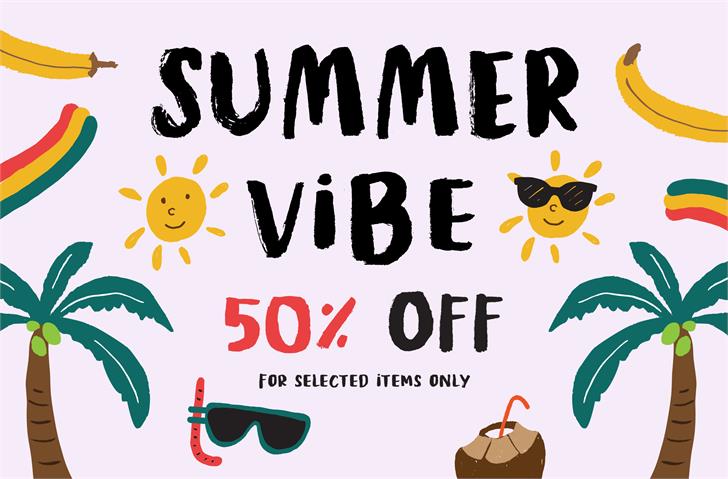 Tropical Asian DEMO font插图1 Tropical Asian DEMO font插图1