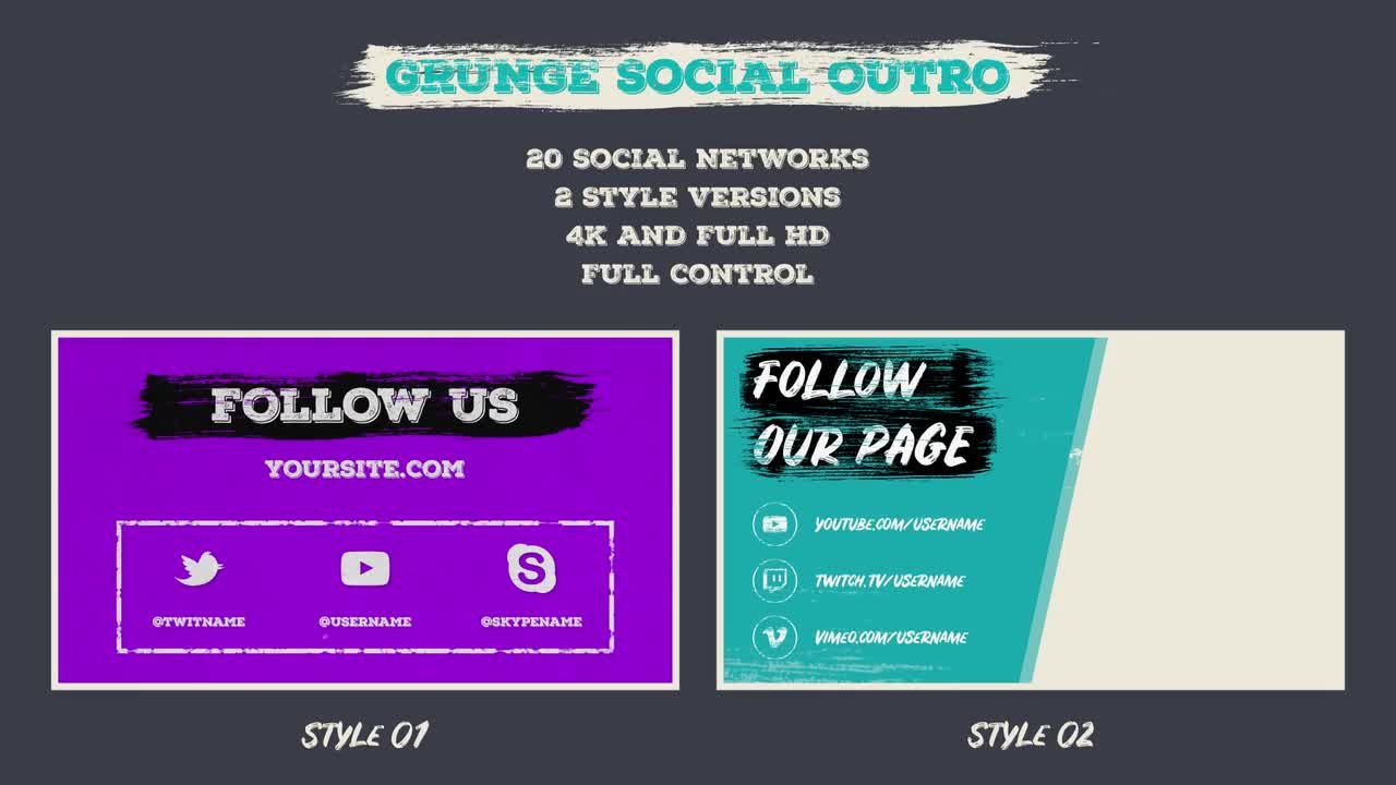 垃圾社会影响素材库精选AE模板