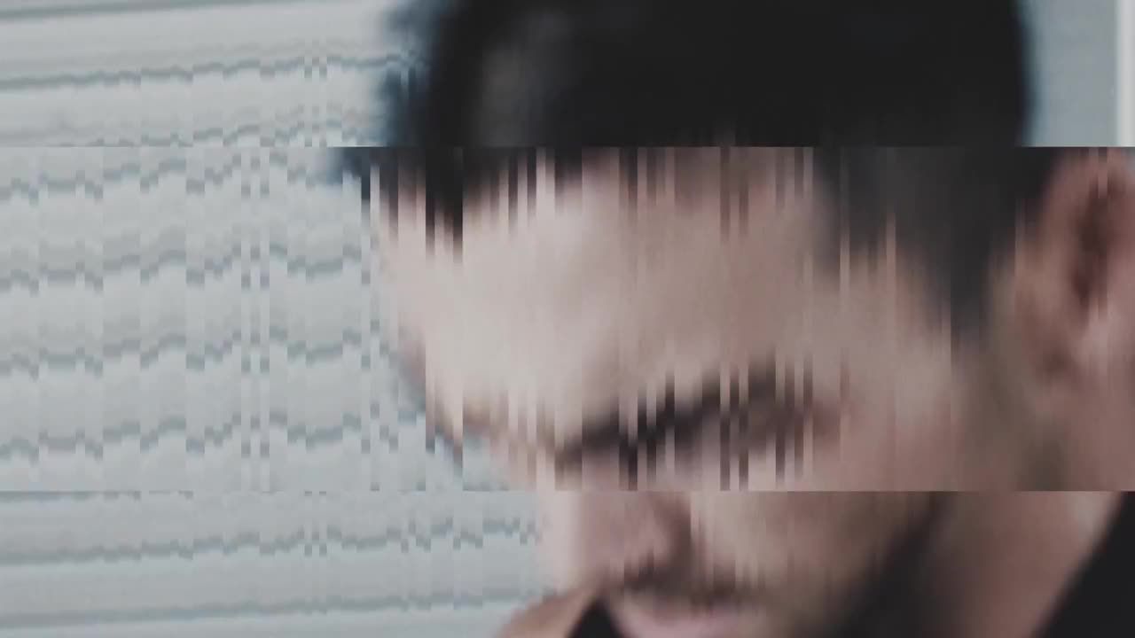 生动快速时尚毛刺效果素材库推荐PR模板