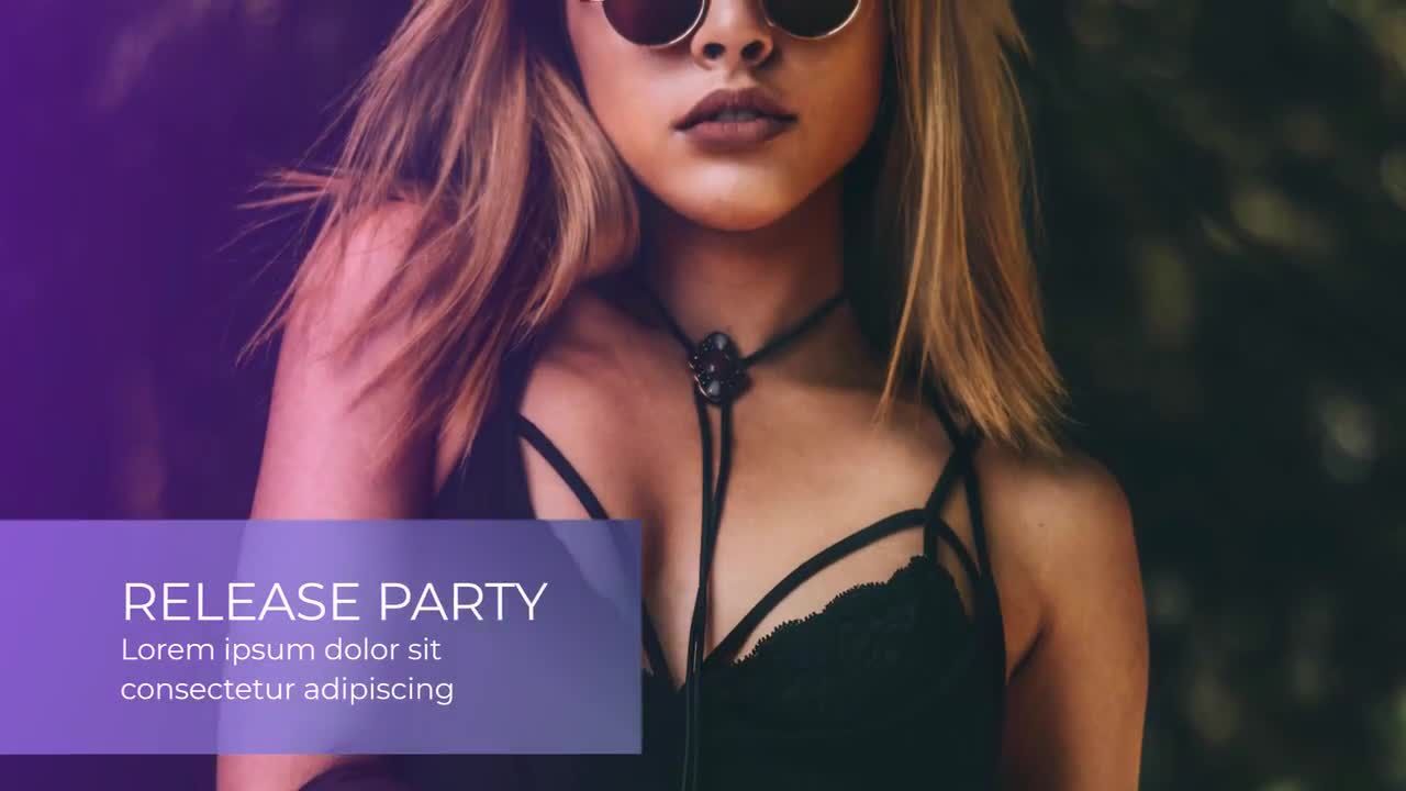 外观酷炫且富有创意的事件促销素材库精选AE模板