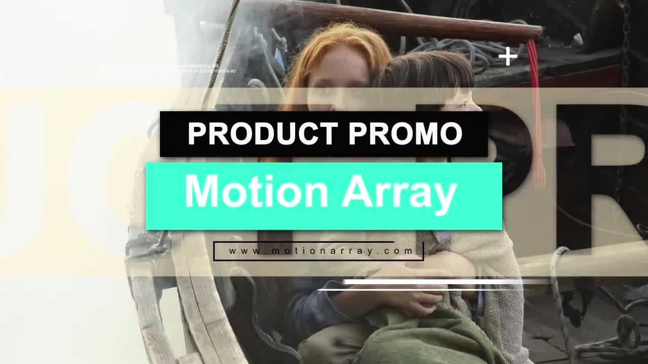 简单的文本动画产品促销素材库精选AE模板