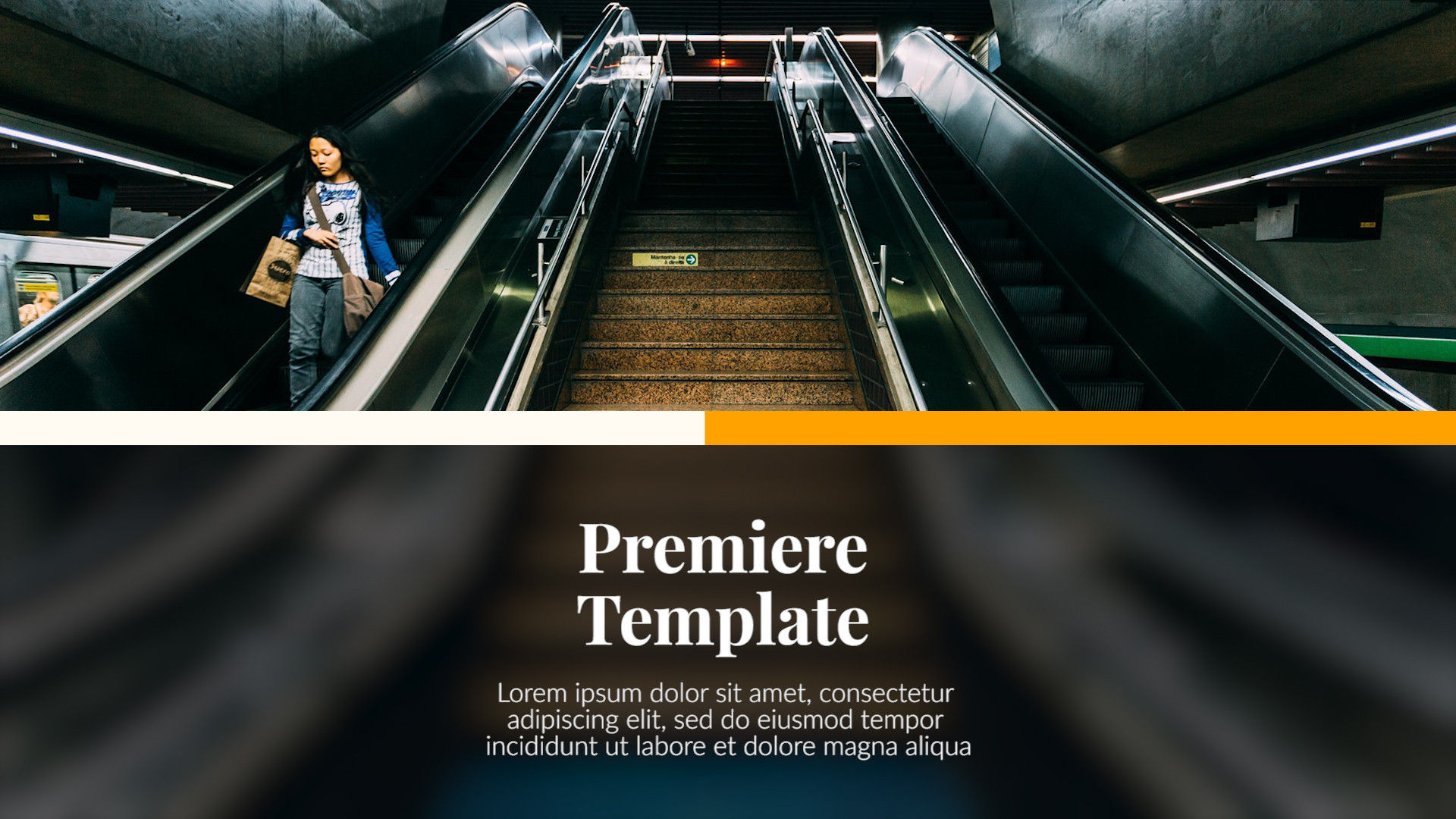 企业宣传文本动画素材库精选pr模板