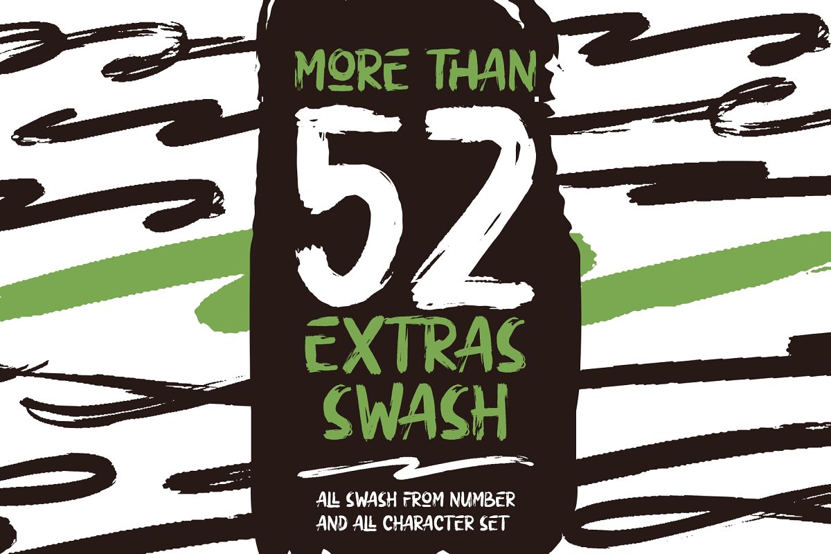 The Ultra Brush Font插图2