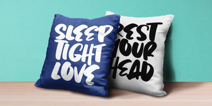 Chaotic Neutral Brush Font插图3