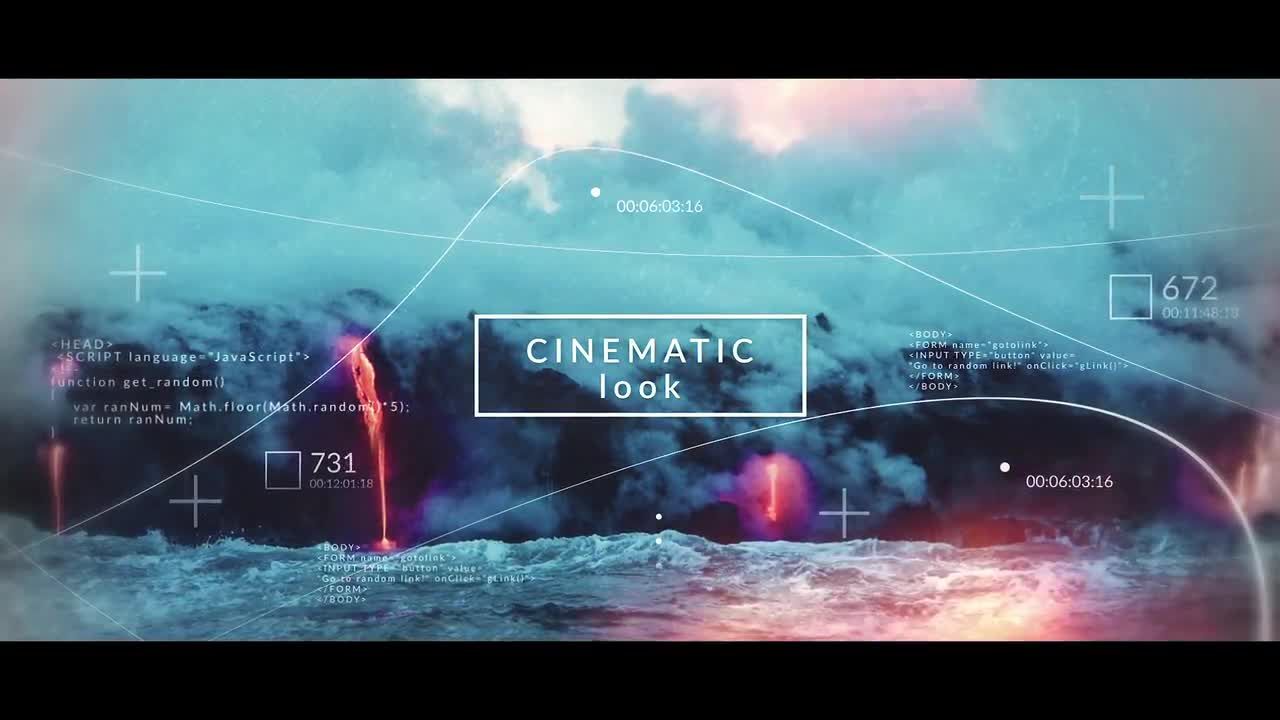 史诗电影预告片动画素材库精选AE模板