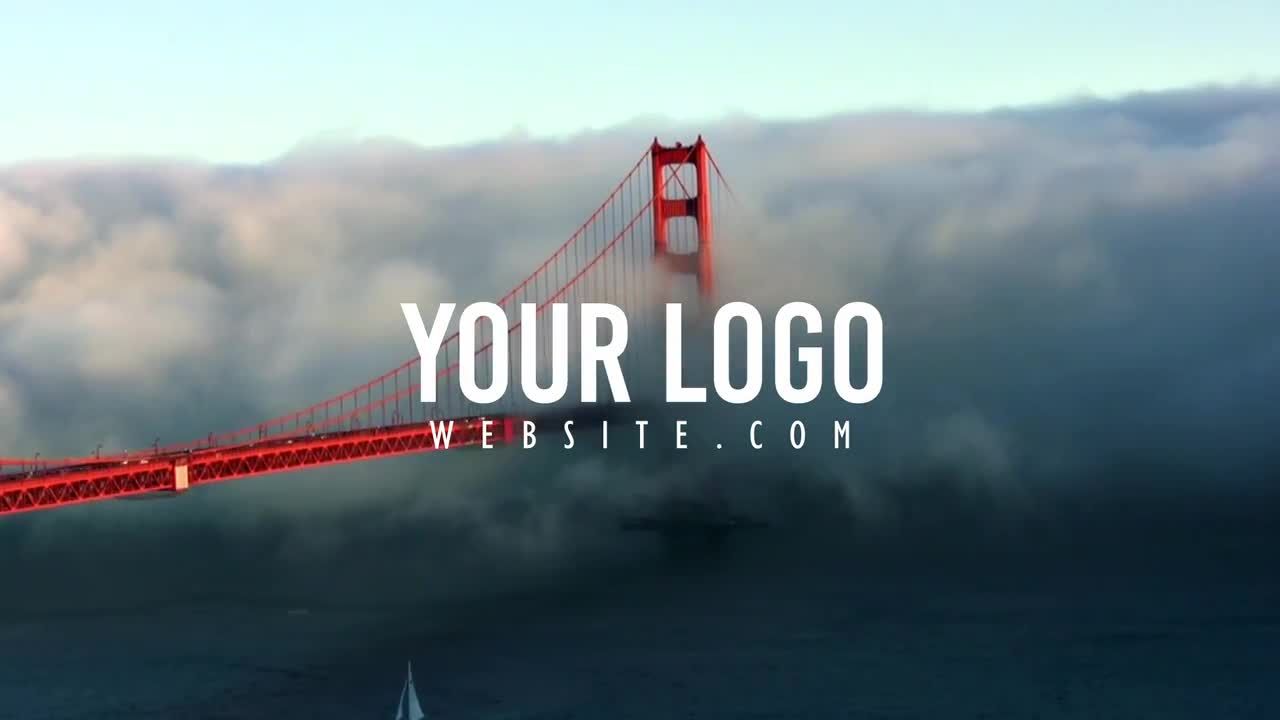 现代干净时尚的动态幻灯片素材库精选AE模板