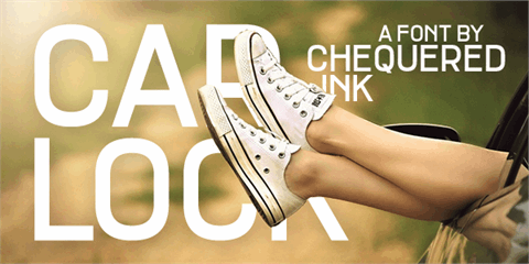 Car Lock font素材之家精选英文字体