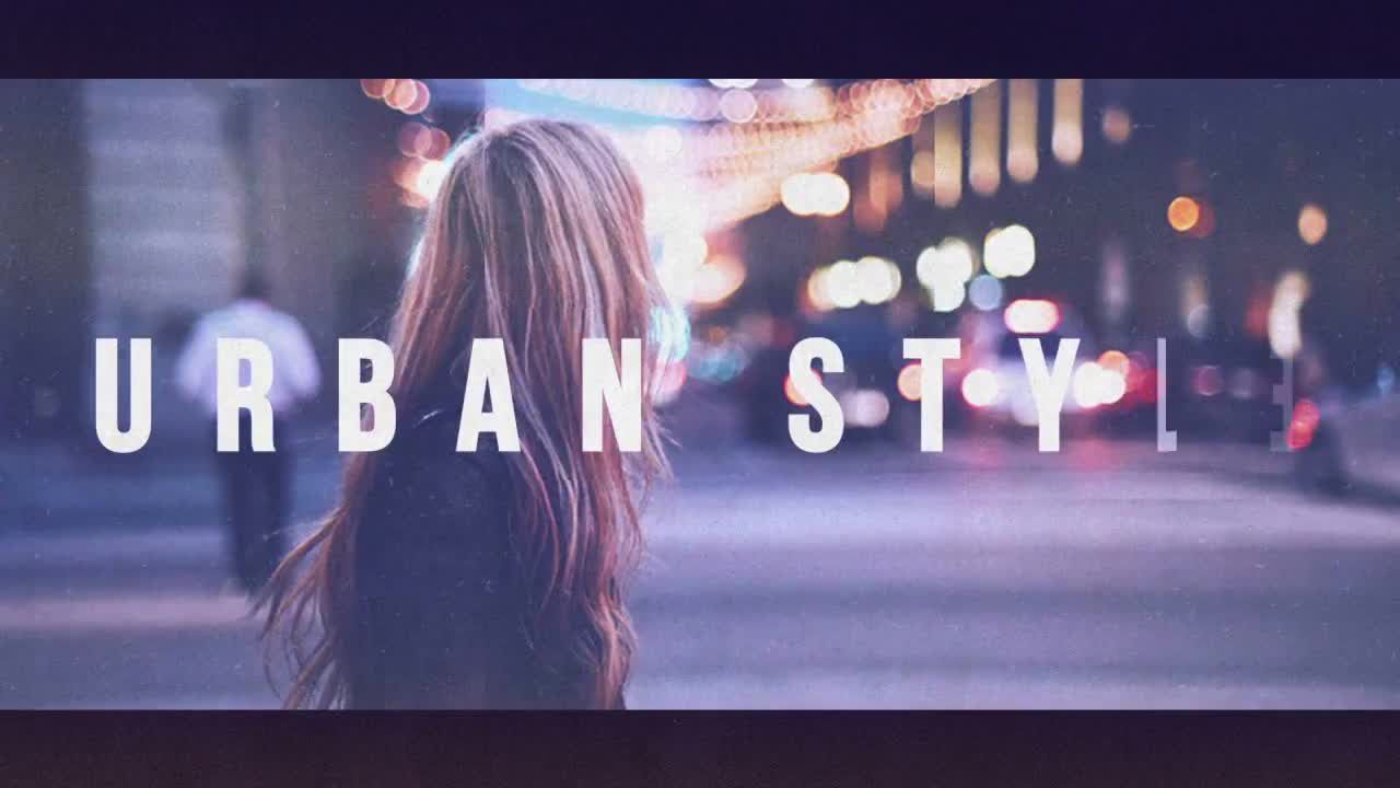 城市风格视频片头动画素材库精选AE模板