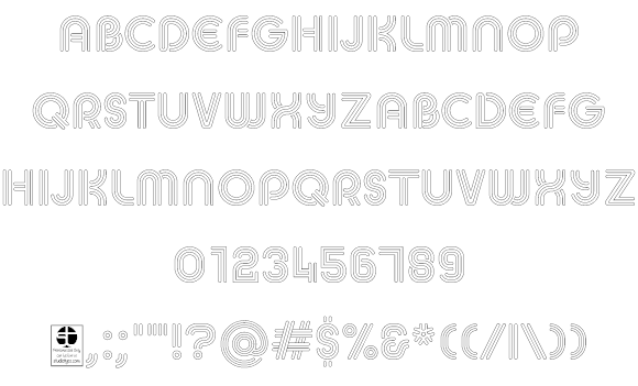 MACCOS Demo font插图4