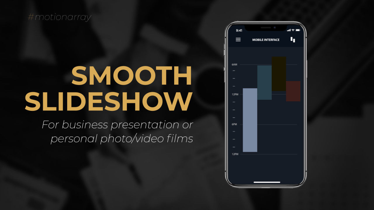16个优雅强劲流畅的幻灯片产品介绍素材库精选AE模板