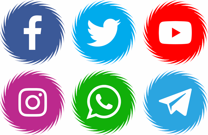 Icons Social Media 15 font插图1 Icons Social Media 15 font插图1