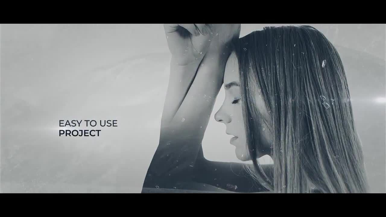 双曝光效果电影预告片素材库精选AE模板