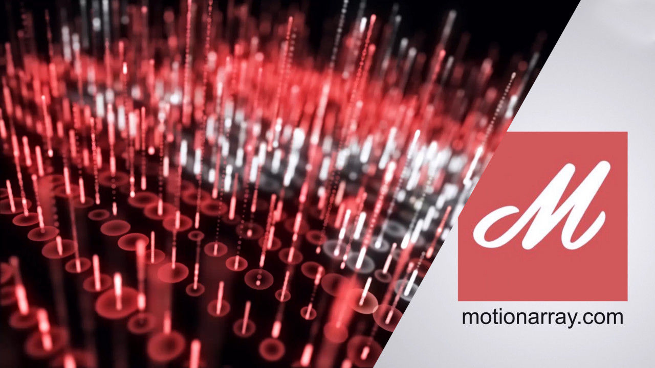 3d动态抽象光线logo特效素材库精选AE模板