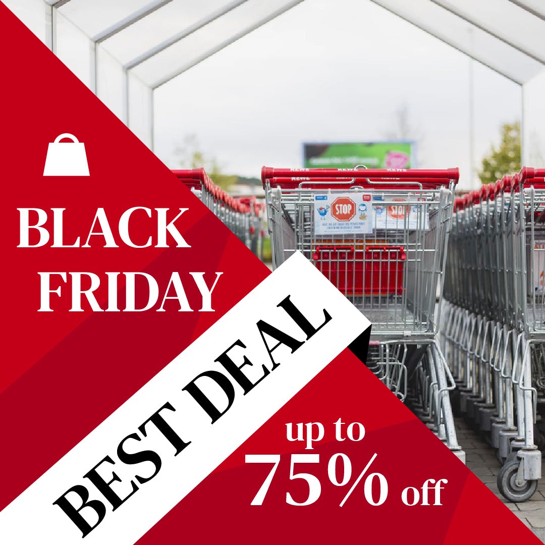 黒五折扣活动社交广告设计模板素材库精选 Black Friday Social Media Posts插图(4)