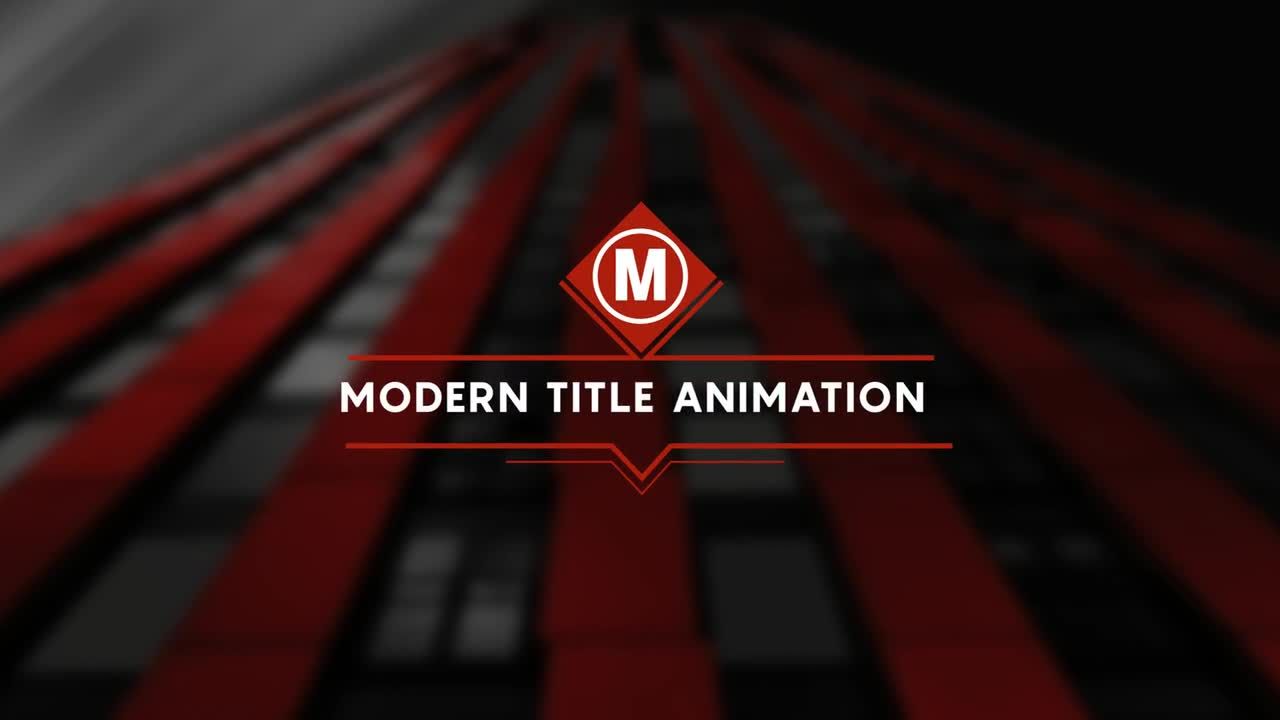 15个最小标题AE动画模板