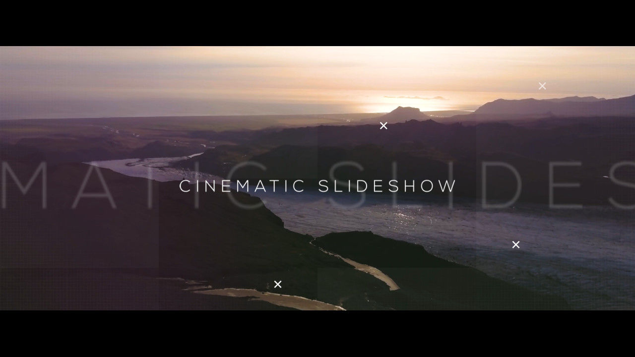 时尚鼓舞人心现代电影幻灯片素材库推荐PR模板