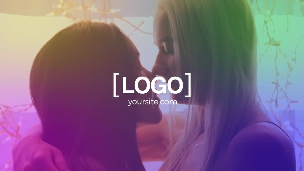 LGBT照片徽标开场动画素材库精选AE模板