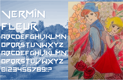Vermin Fleur font素材之家精选英文字体