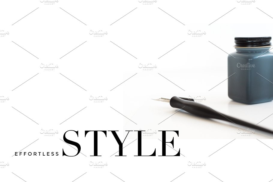 简单女性美丽风格社交媒体博客贴图模板素材库精选 Stock Photo Bundle | The Lovely One插图(4)