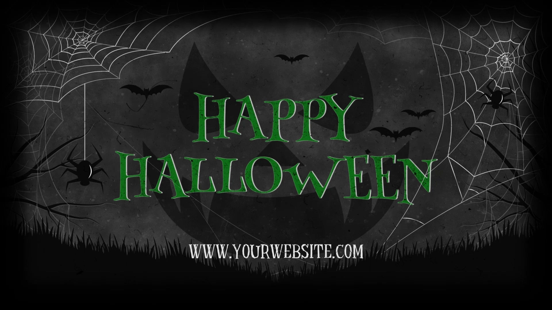 万圣节恐怖动画字幕标题特效视频展示素材库精选AE模板