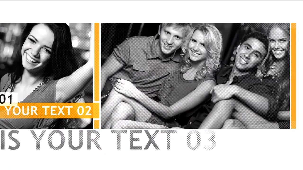 时尚有机图像商业项目介绍素材库精选AE模板