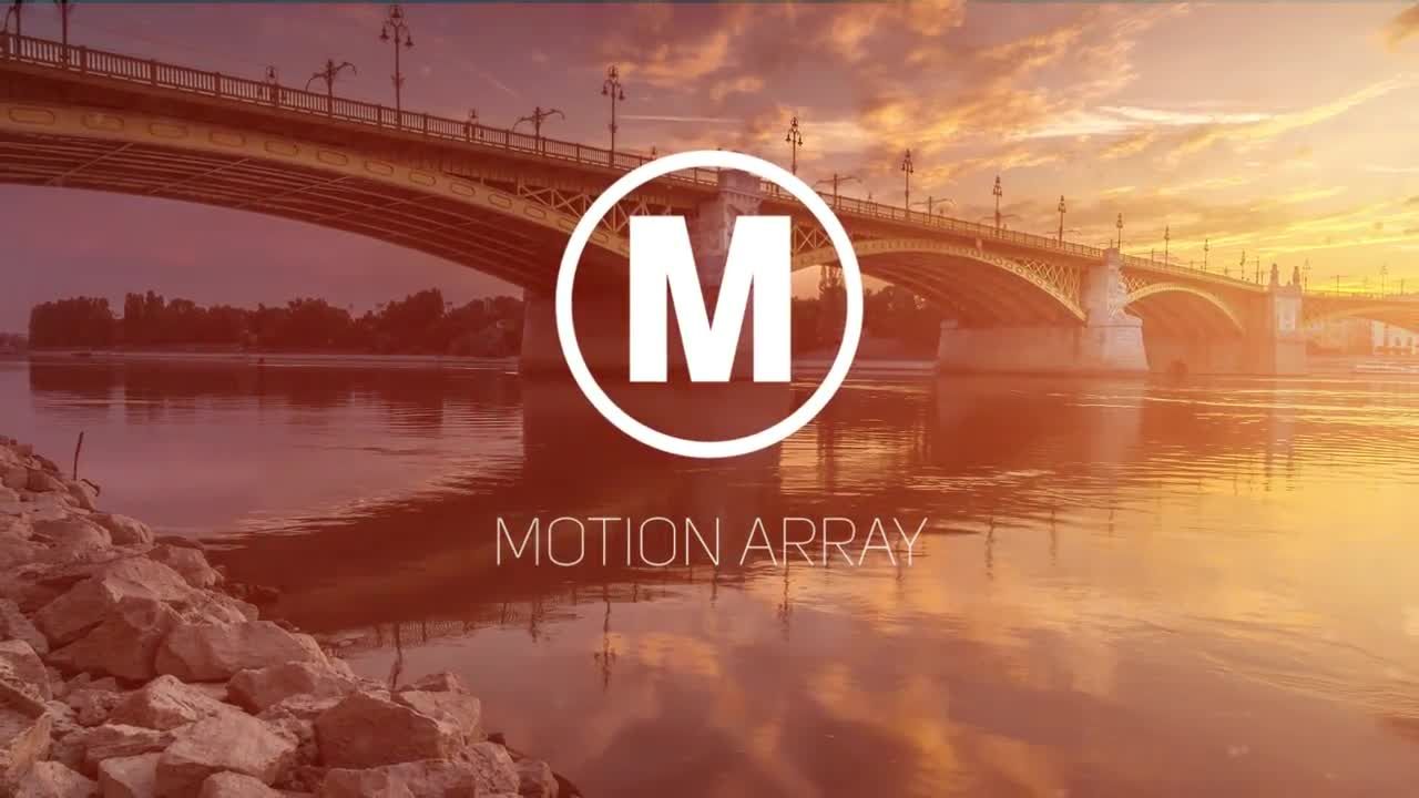 现代美观的快速简单幻灯片素材库精选pr模板