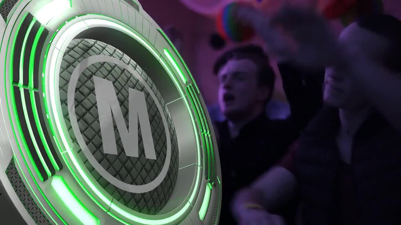 时尚炫酷创意的3D徽标转换素材库精选AE模板