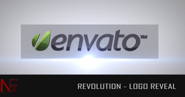 3D简约时尚企业logo演示素材库精选AE模板 Revolution – Logo Reveal