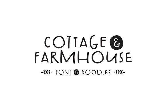 Cottage & Farmhouse Font素材之家精选英文字体
