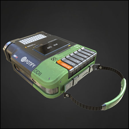 立体声盒式磁带播放器录音机素材之家精选3D模型